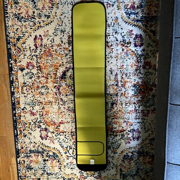 BLACK UNISEX SWEAT WAIST BELT, HIGH COMPRESSION TO SHRINK YOUR WAISTLINE. BNWOT - Picture 5 of 7